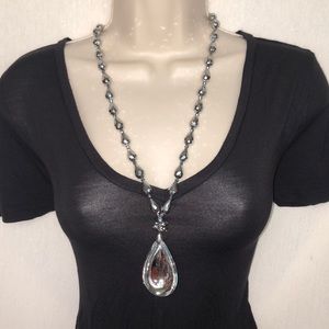 Metallic Beaded Necklace